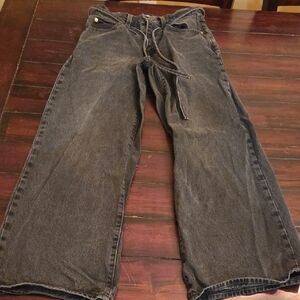 Levi's Premium Black XL Straight Denim Jeans